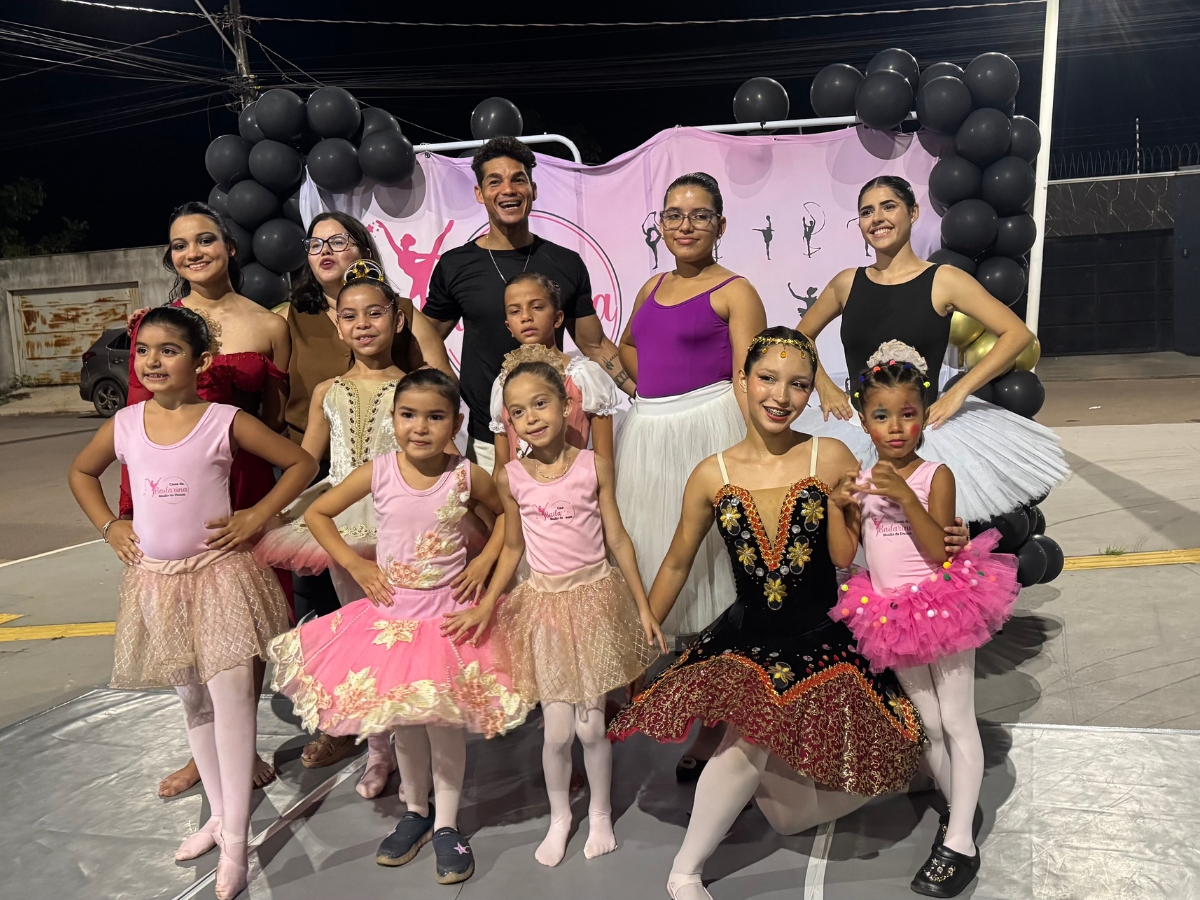 Casa da Bailarina celebra Dia Internacional da Dança com espetáculo no Lago da Prefeitura em Canaã